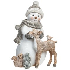 Фигурка декоративная "Снеговик", L12 W9,5 H17 см