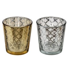 Подсвечник, L7 W7 H8 см, 2в.