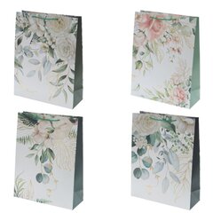 Пакет подарочный (бумага 210г/м2, блок микс 12шт), L31 W12 H40 см, 4в.