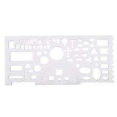 !09 Линейка (набор 8 штук) офицерская Calligrata, 20 см.