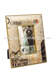 !09 Фоторамка "Rome" 10*15см. 10*15см. L 18 H 24 см. (окантовка шелк)