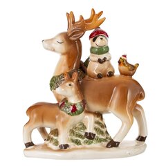 Фигурка декоративная "Олени", L18 W9 H21 см