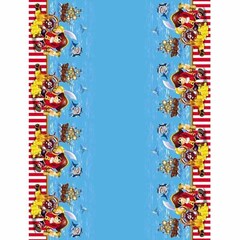 !Скатерть полиэтиленовая Веселый Пират 140см X 180см