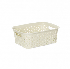 Корзина RATTAN слоновая кость 14х19х7см