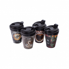 Термостакан MOTTO 400мл микс цветов