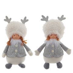 Игрушка набивная "Девочка", L17 W9 H29 см, 2в.