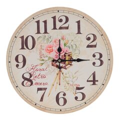 Часы настенные декоративные, Д34 Ш4 В34 см, (1xАА не прилаг.)