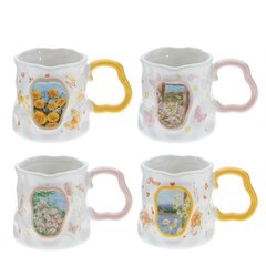 Кружка, 350 мл, L14 W10 H9,5 см, 4в.