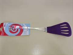 !09 Лопатка кулинарная с отверстиями Flexmode цвет сиреневый