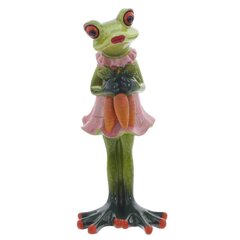 Фигурка декоративная "Лягушка", L6,5 W6 H15,5 см