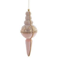 Украшение новогоднее  "Сосулька", L8 W8 H22 см