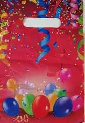 !Пакет "Шары", 10 штук полиэтиленовый с вырубной ручкой, 30 мкм 20 х 30 см