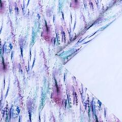 !Бумага глянцевая 2 листа "Лавандовые поля", 50 × 70 см