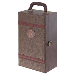 Шкатулка для бутылок с набором сомелье, Д19,5 Ш12 В35 см