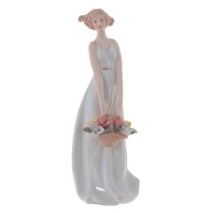 Фигурка декоративная "Девушка", Д10 Ш9 В28 см