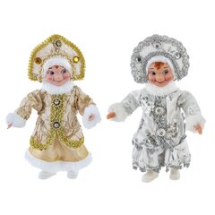 Игрушка набивная "Снегурочка", L13 W5 H20 см