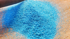 !09 Песок цветной , цвет голубой, 400 г