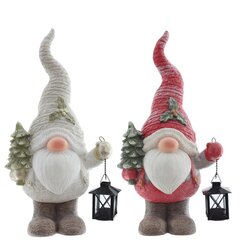 Фигурка декоративная "Гном" (с подсвечником), L27 W17 H51 см, 2в.