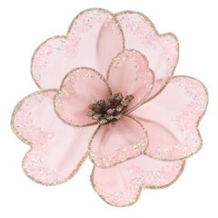 Цветок искусственный "Магнолия" (на клипсе), L18 W18 H11 см