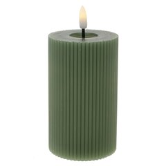 Изделие декоративное "Свеча" (подсветка, 2xААА н/п), L7,5 W7,5 H17 см