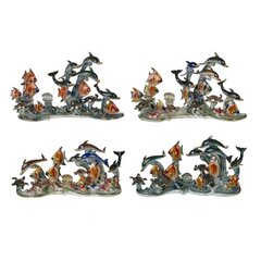 Фигурка декоративная "Морская композиция", L23 W9 H13 см, 1 штука. дизайн микс