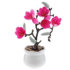 Цветочная композиция "Магнолия", L16 W12 H28 см