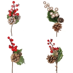 Изделие декоративное "Ветка", L9,5 W6 H22 см, 4в.