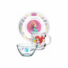 Набор для завтрака ПРИНЦЕССЫ 3пр