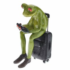 Фигурка декоративная "Лягушка", Д6 Ш8,5 В14 см