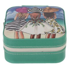 Шкатулка для украшений дорожная, L10 W10 H5 см