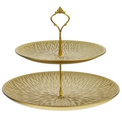 Ваза для фруктов 2-х ярусная, L29 W29 H21 см