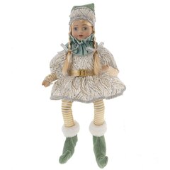 Игрушка набивная "Эльф" (муз, движ), L15 W11 H43 см (полка 23 см.)