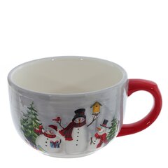 Кружка "Лесные снеговики", 600 мл, L16 W12 H8 см
