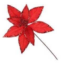 Цветок искусственный "Пуансеттия", L25 W25 H38см