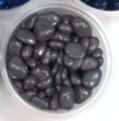 !09 Галька цветная крупная 400 г., цвет серый