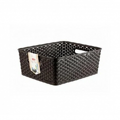 Коробка для хранения MY STYLE S темно-коричневая