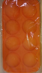 !09 Формочки для льда Cфера 8 ячеек силикон цвет микс