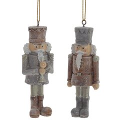 Фигурка декоративная подвесная "Щелкунчик", L4 W3 H10 см, 2в.