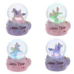 Фигурка декоративная "Лошадка" в стекл шаре (подсвет, 3xДR41), D4.5 см, Д5,5 Ш5 В7 см, 4в.