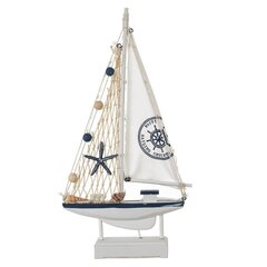 Изделие декоративное "Корабль" (подсветка 2xАА н/п), L18 W4,5 H36 см