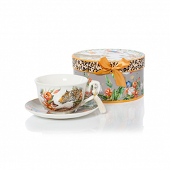 Чайная пара ЛЕОПАРД 220мл