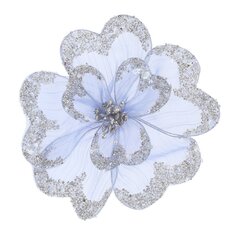 Цветок искусственный "Магнолия" (на клипсе), L17 W17 H7 см