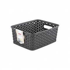 Коробка для хранения MY STYLE M 13л темно-коричневая