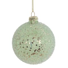 Украшение новогоднее "Шар", D 7.5 см, L7,5 W7,5 H9 см