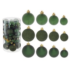 Набор из 24шт Украшение новогоднее "Шар", D 6 см, L6 W6 H7,5 см