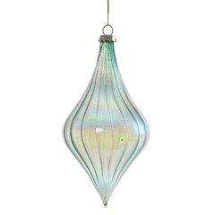 Украшение новогоднее "Капля", L8 W8 H17 см