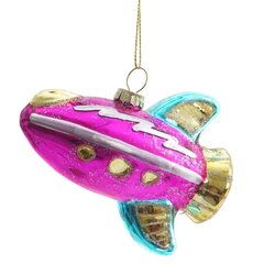 Украшение новогоднее "Ракета", L10 W4,5 H7,5 см