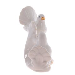 Фигурка декоративная "Голуби", Д12 Ш5 В9,5 см