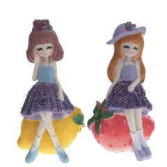 Фигурка декоративная "Девочка", Д11 Ш10 В20 см, 2в.