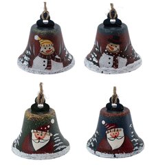 Изделие декоративное подвесное "Колокольчик",L6,5 W6,5 H5,5 см, 3в.